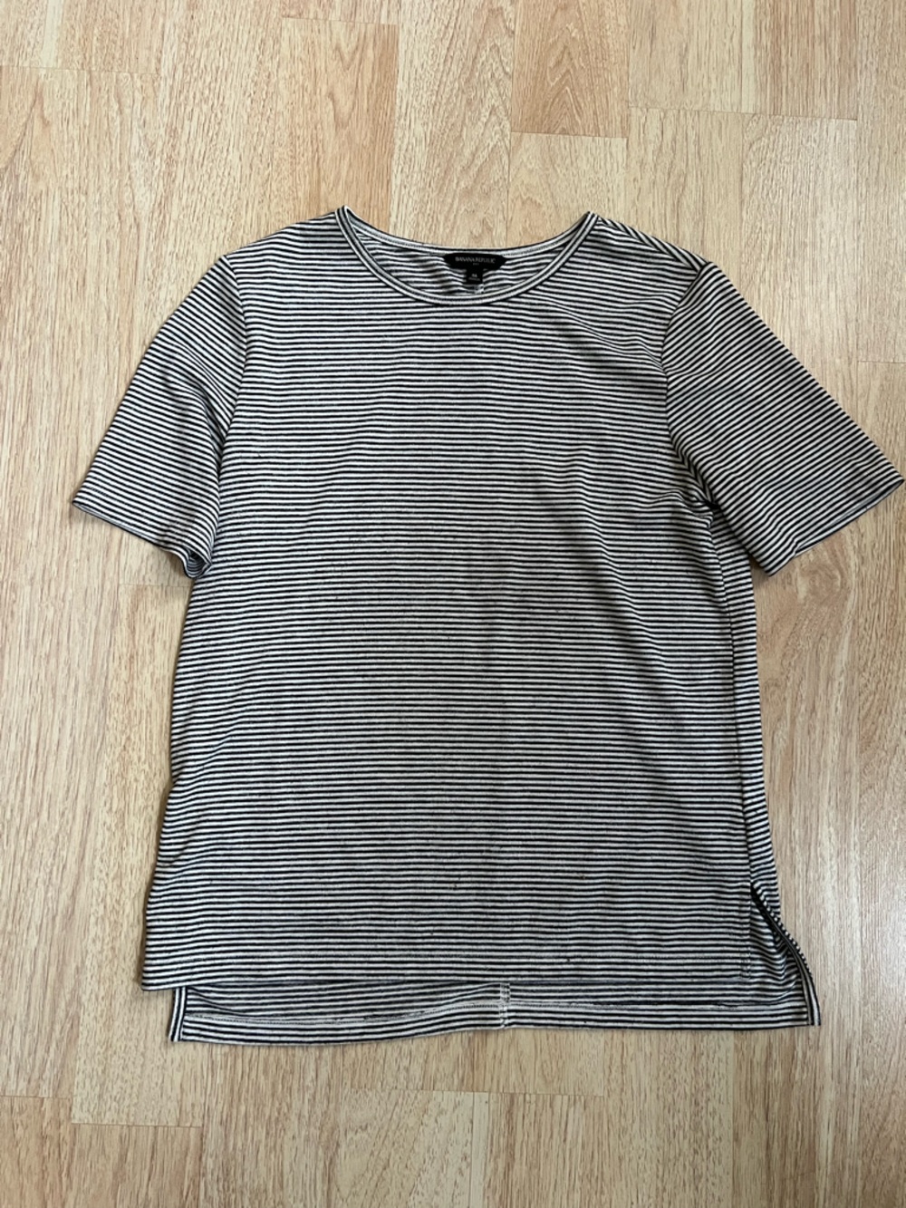 Black and Shite Striped T-Shirt